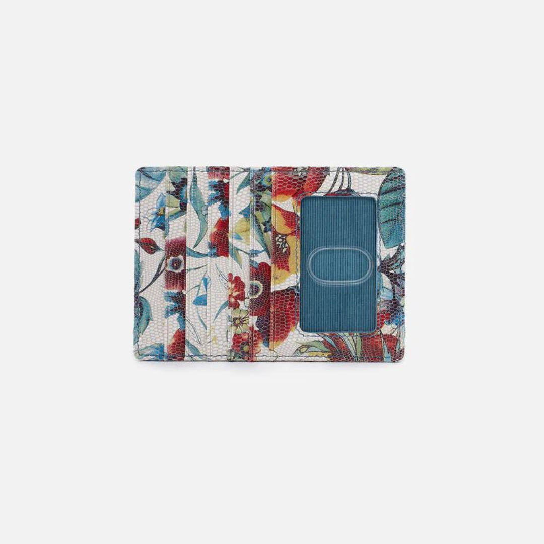 Hobo Euro Slide Card Case - Botanic Print