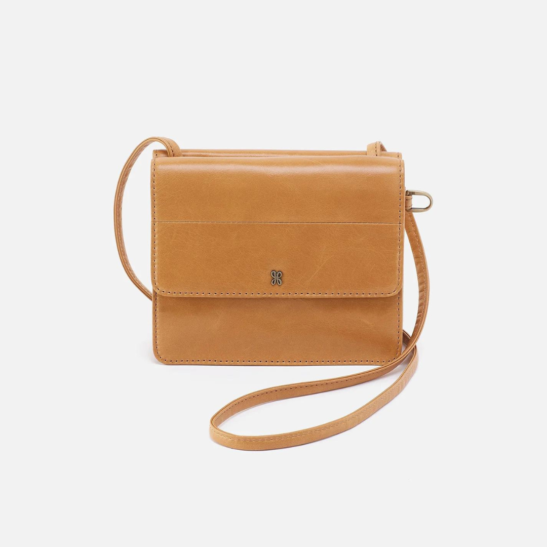 Hobo Jill Wallet Crossbody Polished Leather