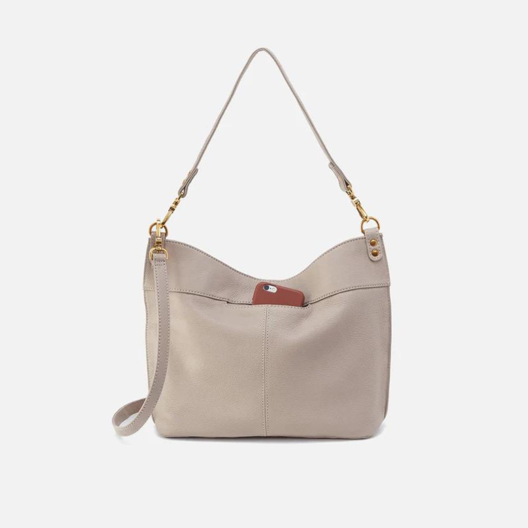 Hobo Pier Shoulder Bag Pebbled Leather