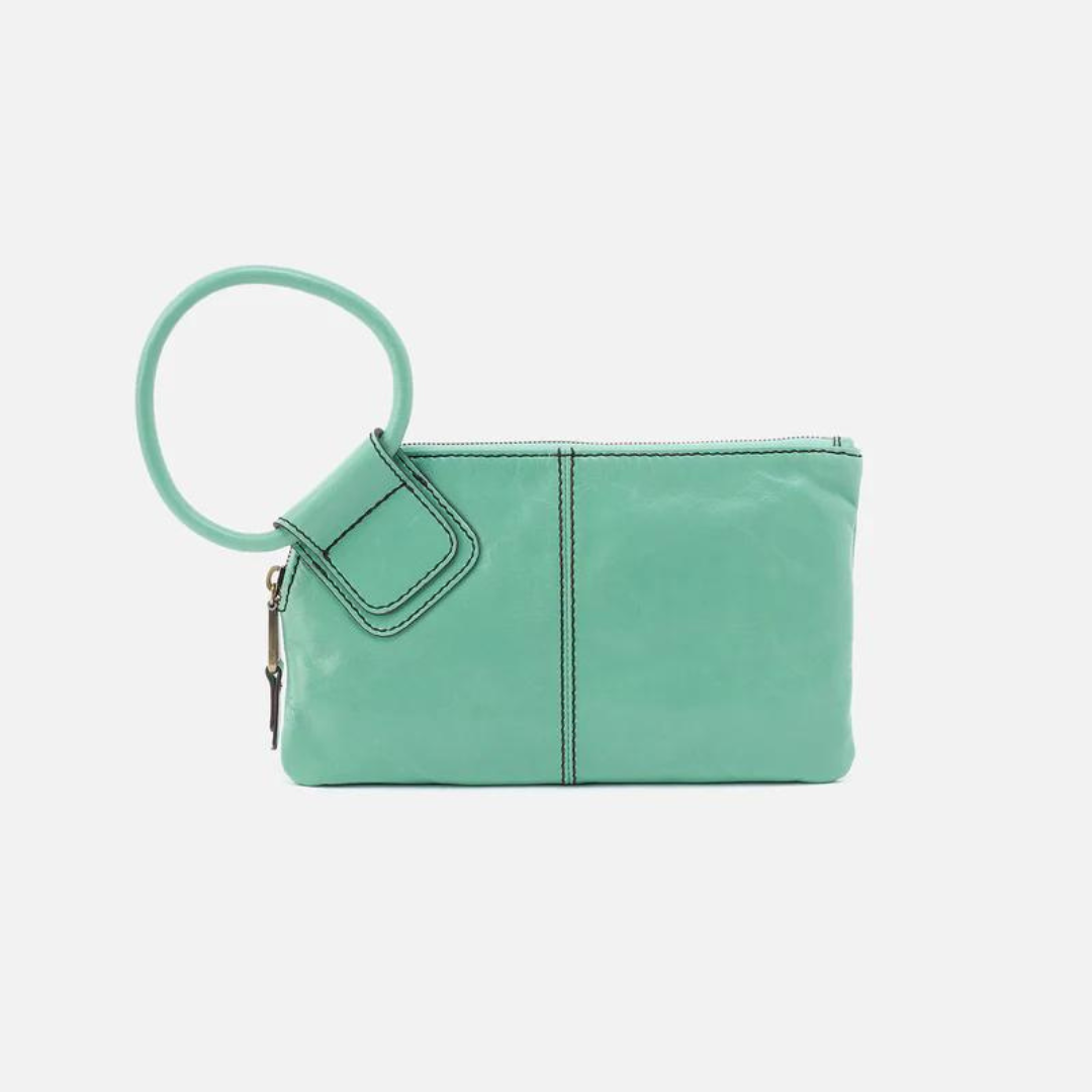 Hobo Sable Wristlet Polished Leather - The Cottage