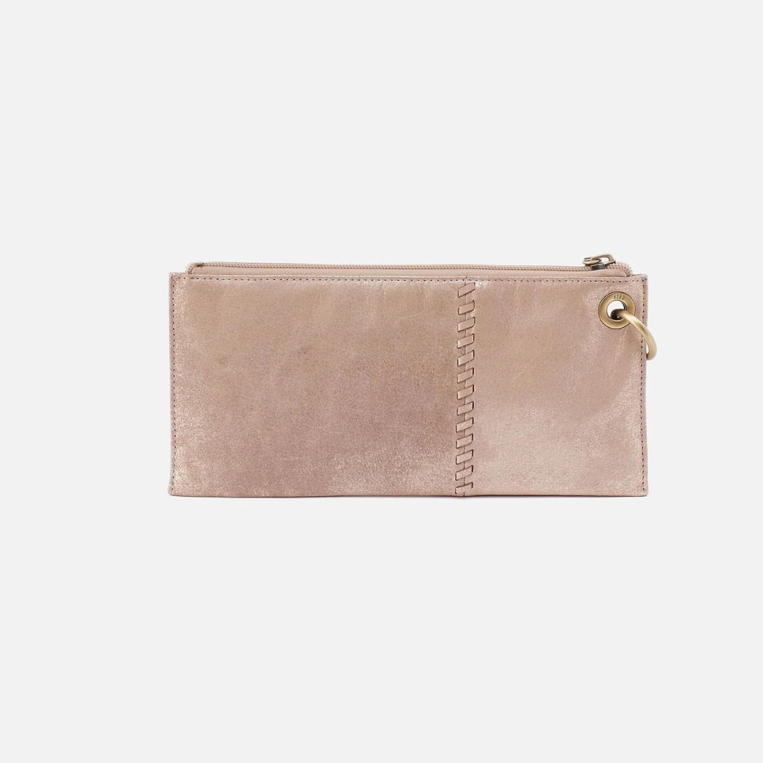 Hobo Vida Wristlet Metallic Leather