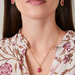 Spartina Pink Greta Petite Necklace - The Cottage