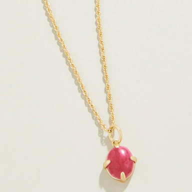 Spartina Pink Greta Petite Necklace - The Cottage