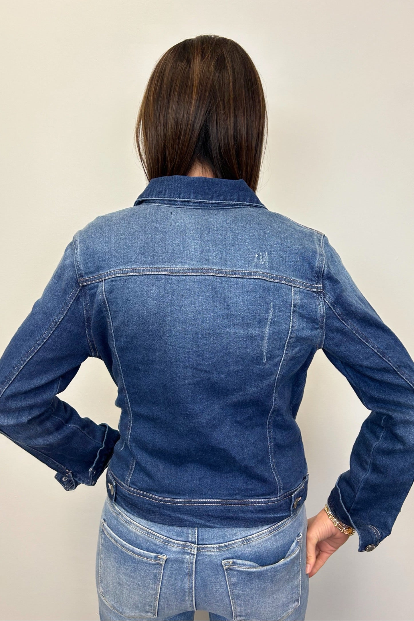 Risen Dark Wash Denim Jacket