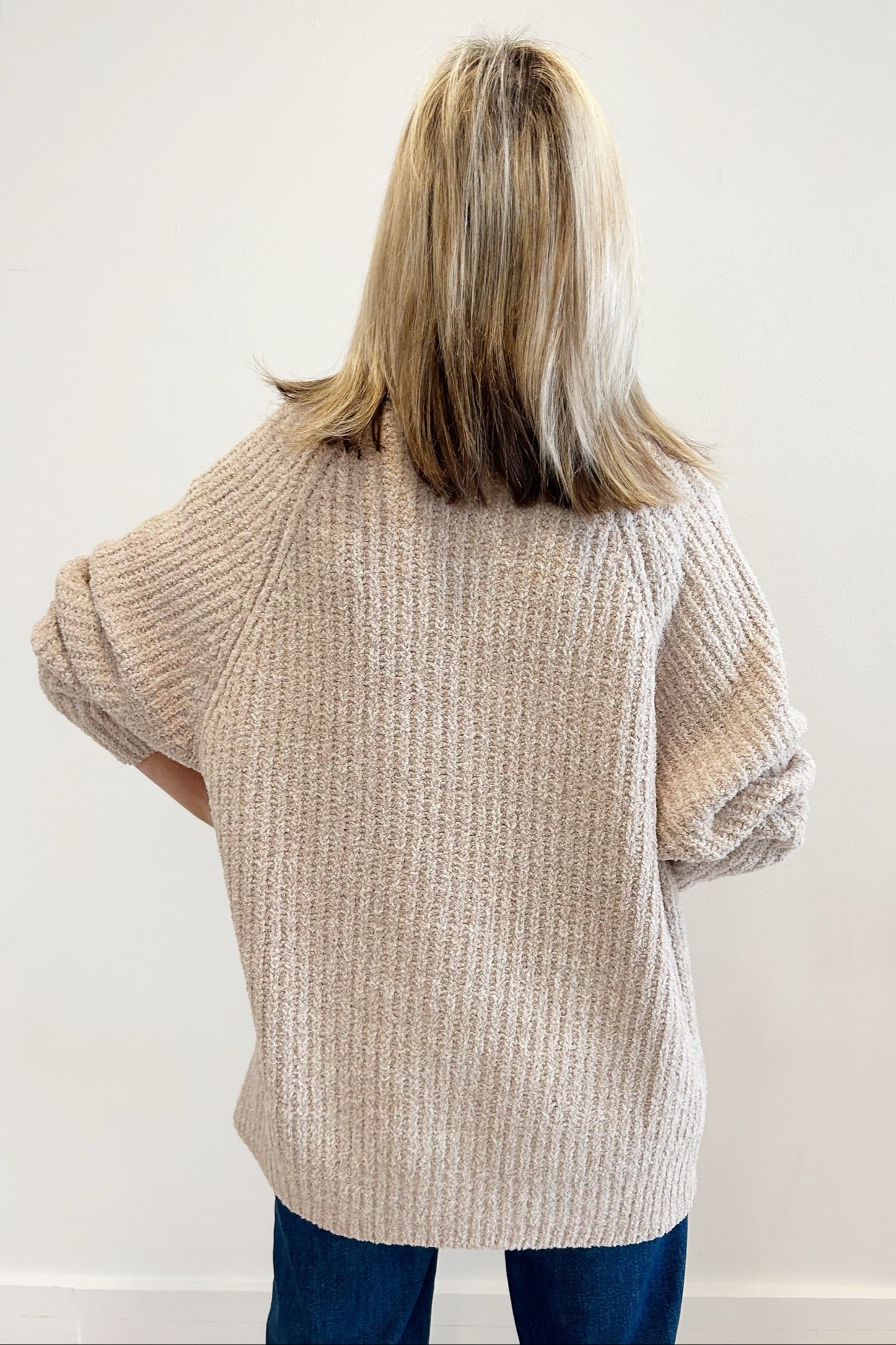 Easy Cardigan - Wheat/Linen