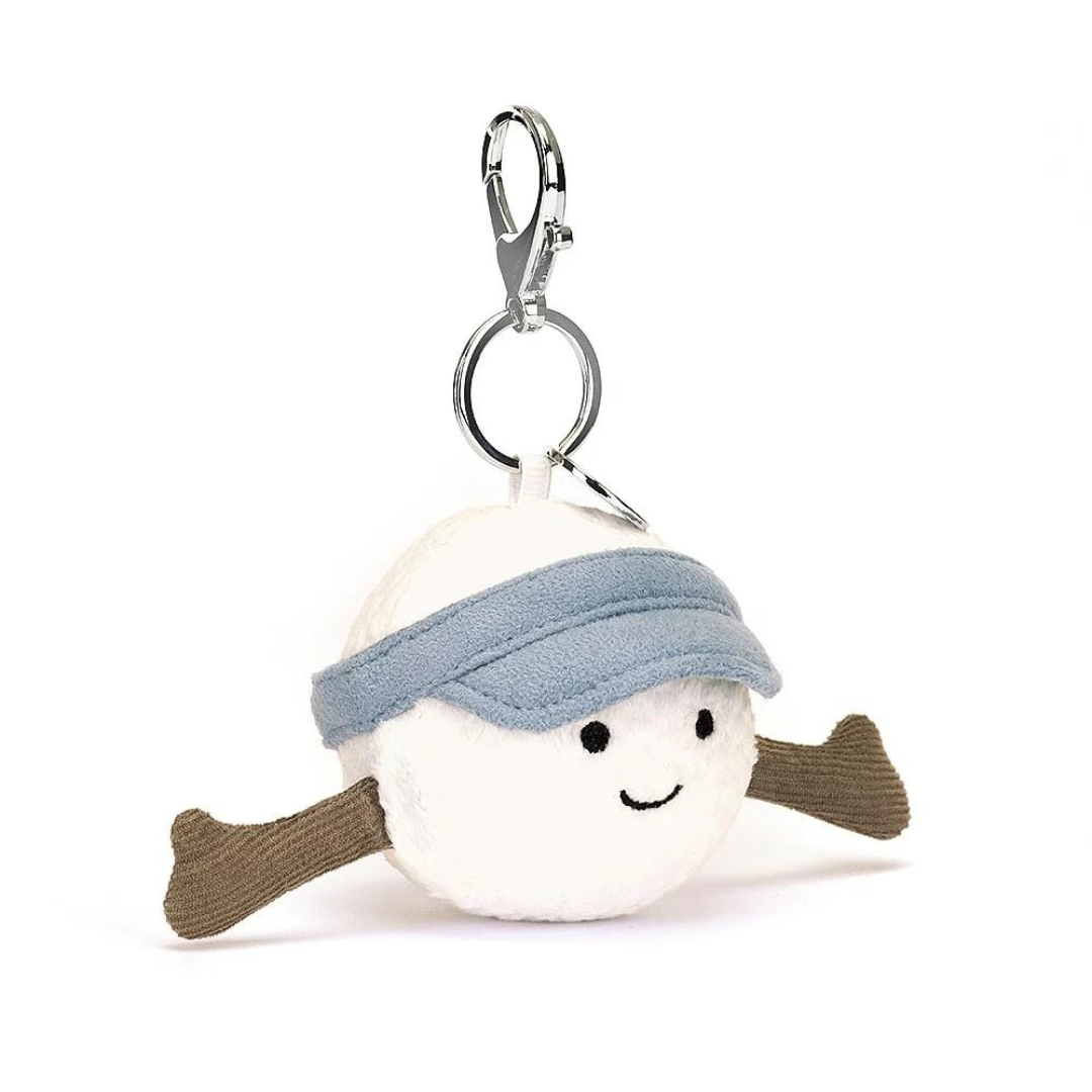 Jellycat Amuseables Sports Golf Bag Charm