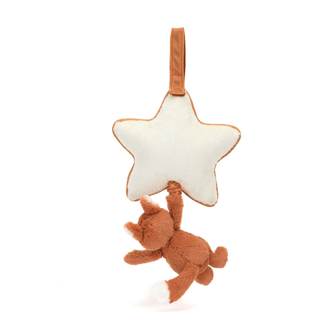 Jellycat Bashful Fox Cub Musical Pull - The Cottage