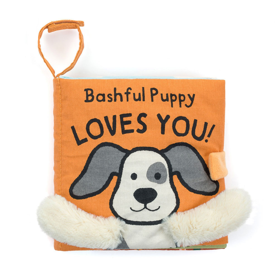 Jellycat Bashful Puppy Loves You