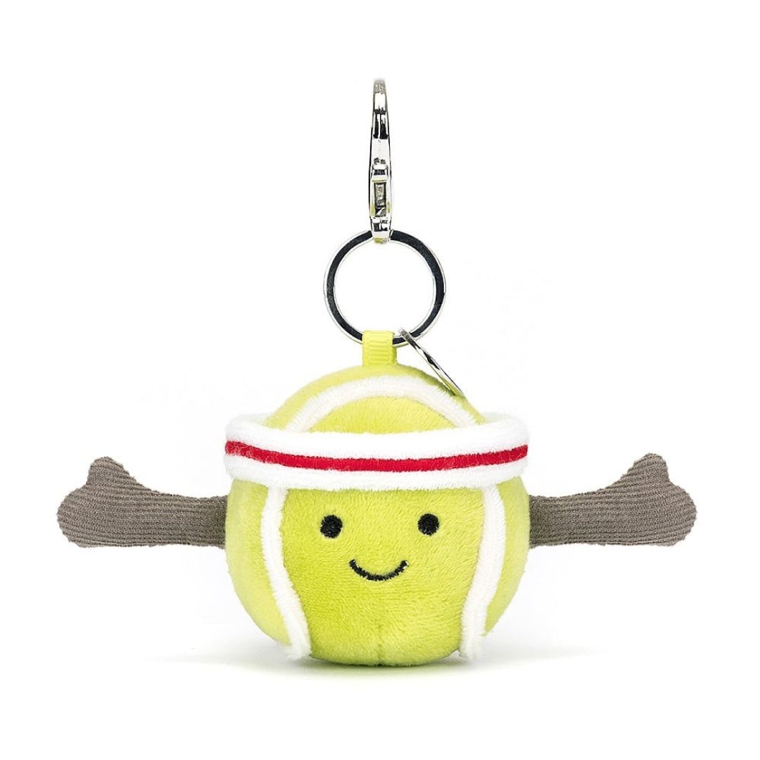 Jellycat Amuseables Sports Tennis Bag Charm