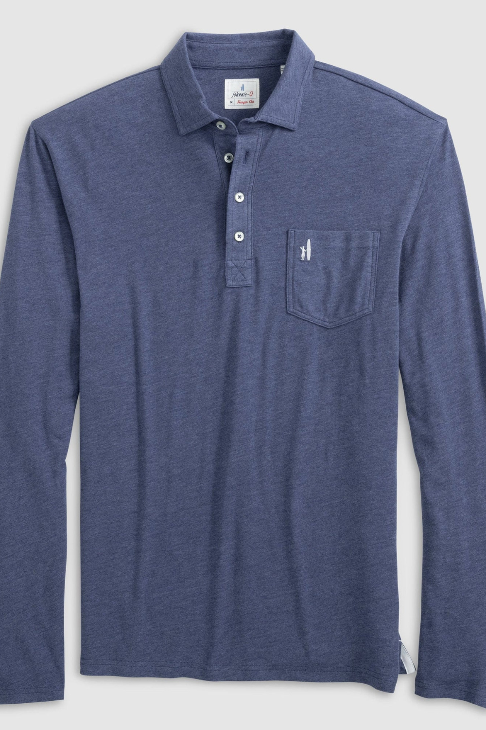 Johnnie-O Cutler Longsleeve Polo - Oceanside