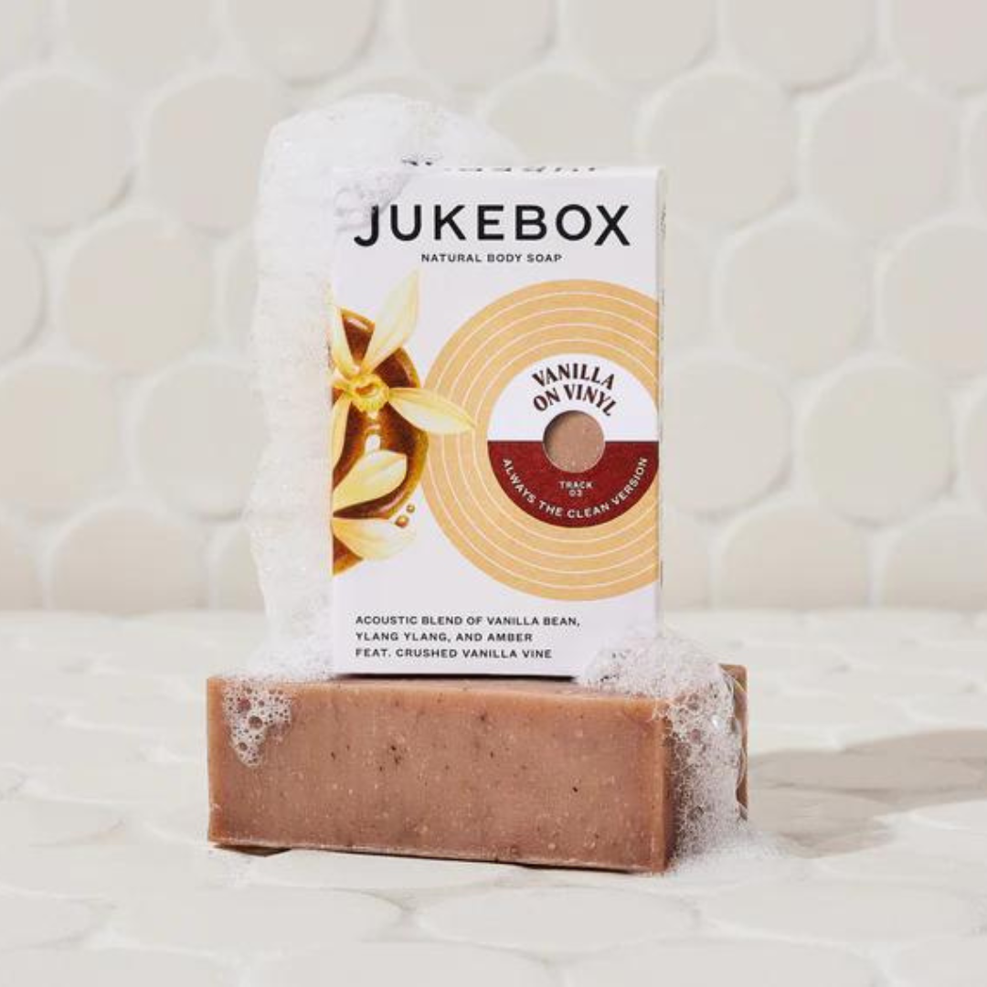 Jukebox Vanilla on Vinyl Soap - The Cottage