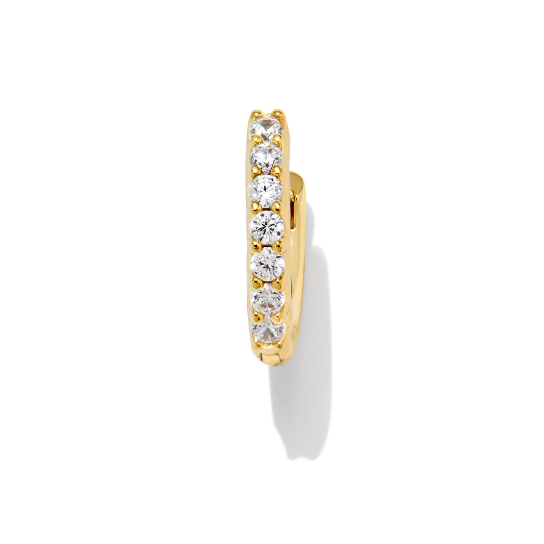 Kendra Scott Addison Crystal Single Huggie Earring