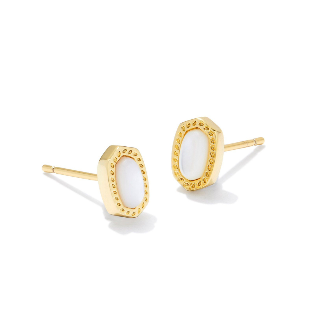 Kendra Scott Mini Ellie Stud Earrings - Gold