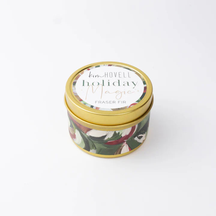 Kim Hovell Tiny Shells Tin Candle - Holiday Magic