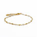 Kimberly James Jewelry Beaded Bracelet - Pearl & Golden Pyrite - The Cottage