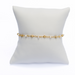 Kimberly James Jewelry Beaded Bracelet - Pearl & Golden Pyrite - The Cottage