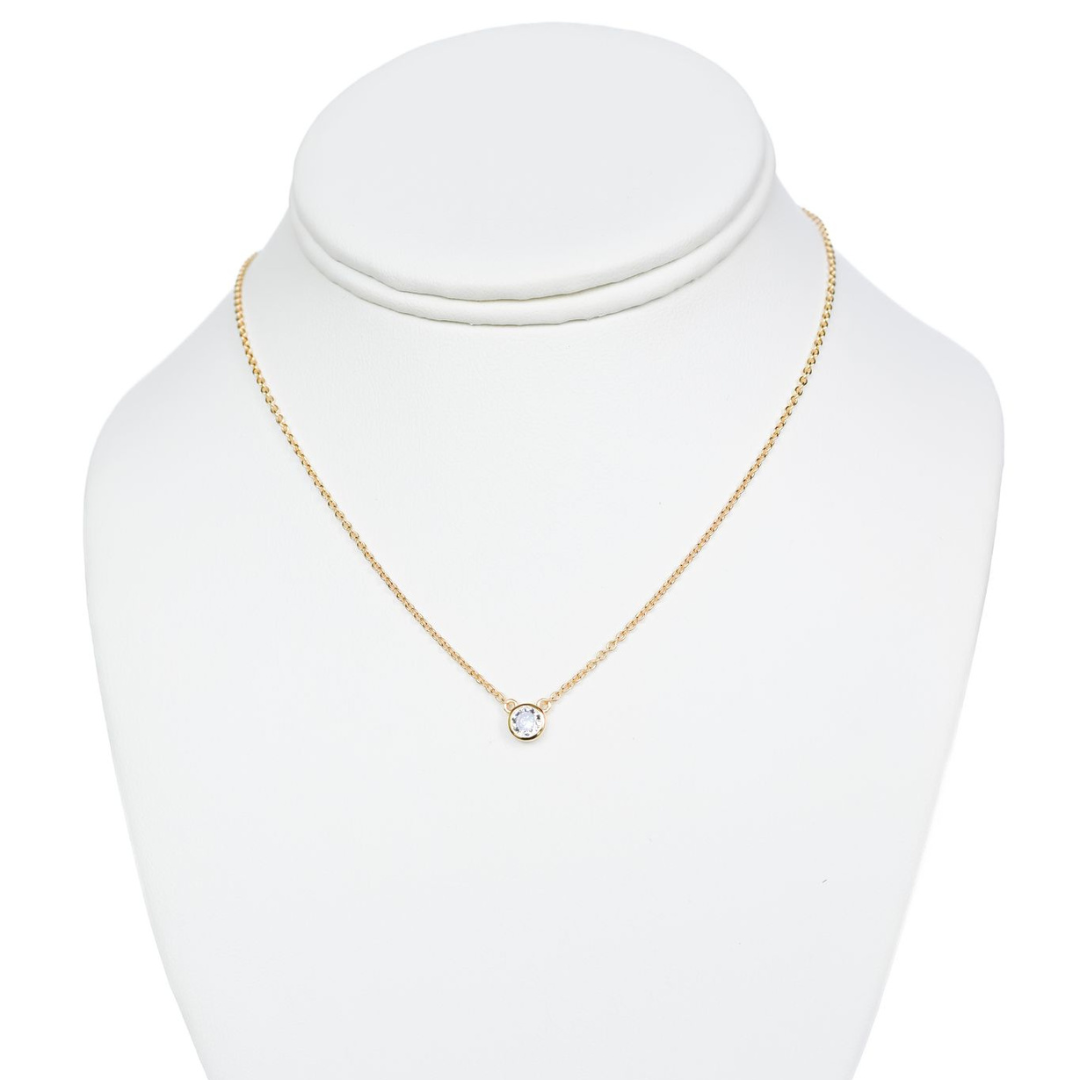 Kimberly James Jewelry CZ Pendant Choker - The Cottage