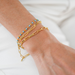 Kimberly James Jewelry Paper Clip Bracelet - The Cottage