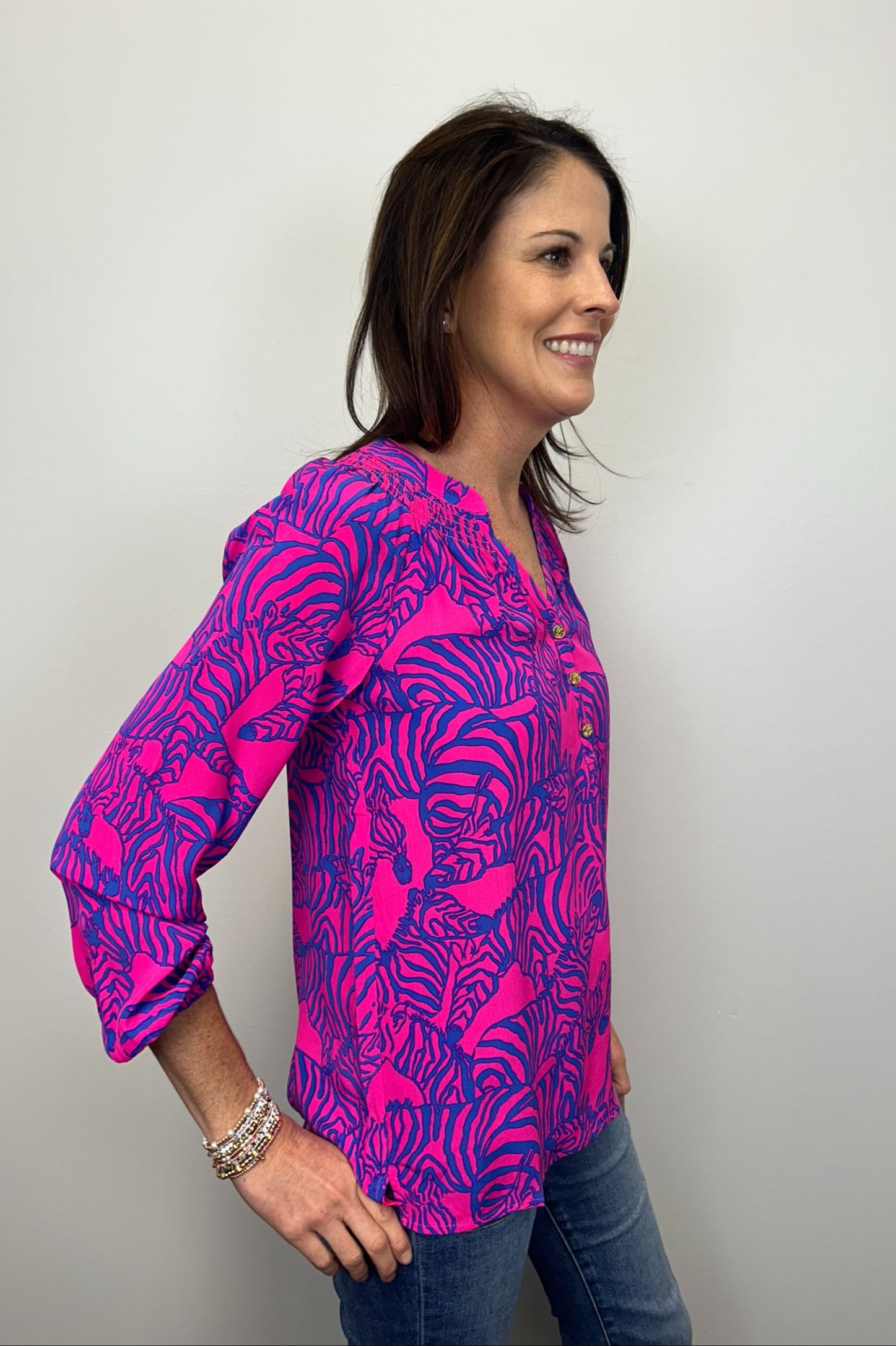 Lilly Pulitzer Elsa Top - Wild Nights