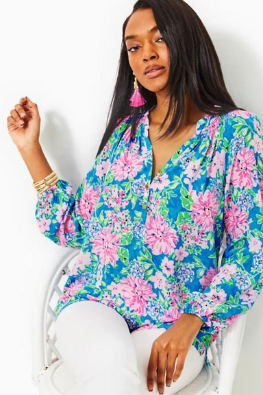 Lilly Pulitzer Elsa Top - Spring in Your Step - The Cottage