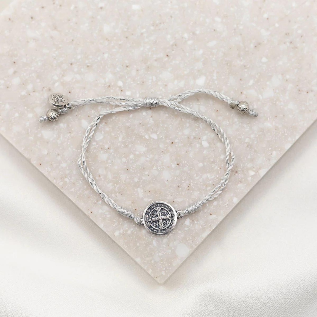 My Saint My Hero Serenity Bracelet - Silver