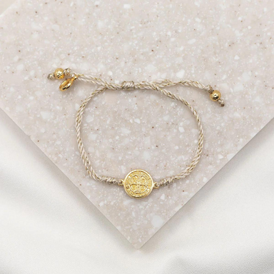 My Saint My Hero Serenity Bracelet - Gold - The Cottage