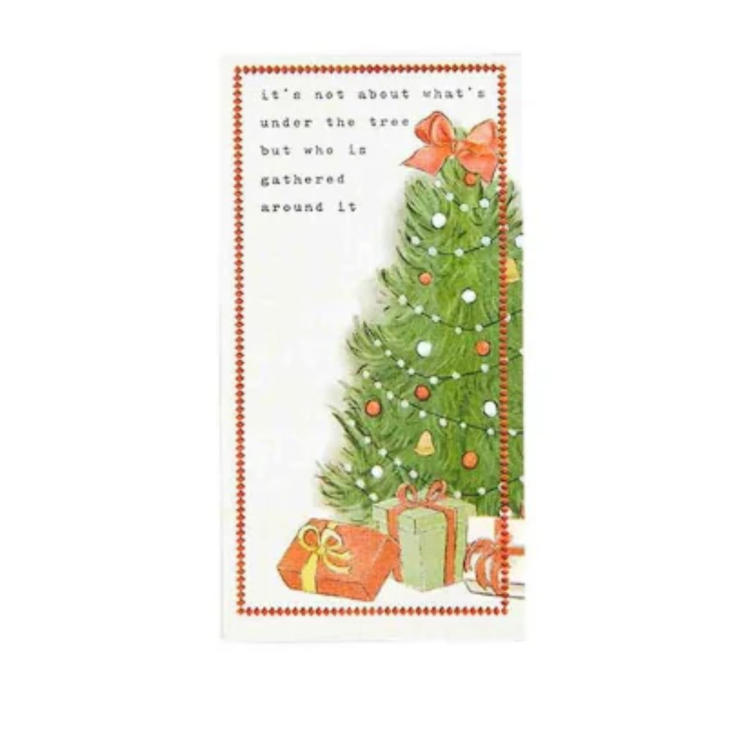 Mud Pie Christmas Guest Towel Set