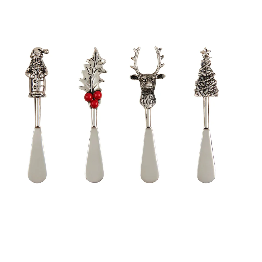 Mud Pie Christmas Metal Spreader