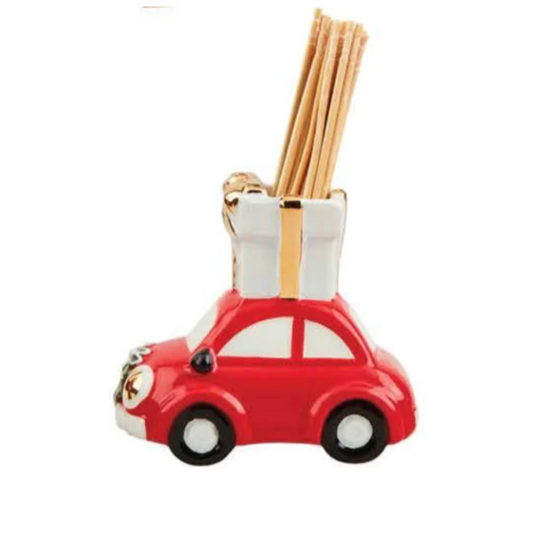 Mud Pie Christmas Toothpick Caddy