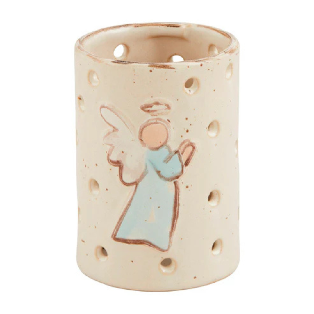 Mud Pie Farmhouse Angel Votive