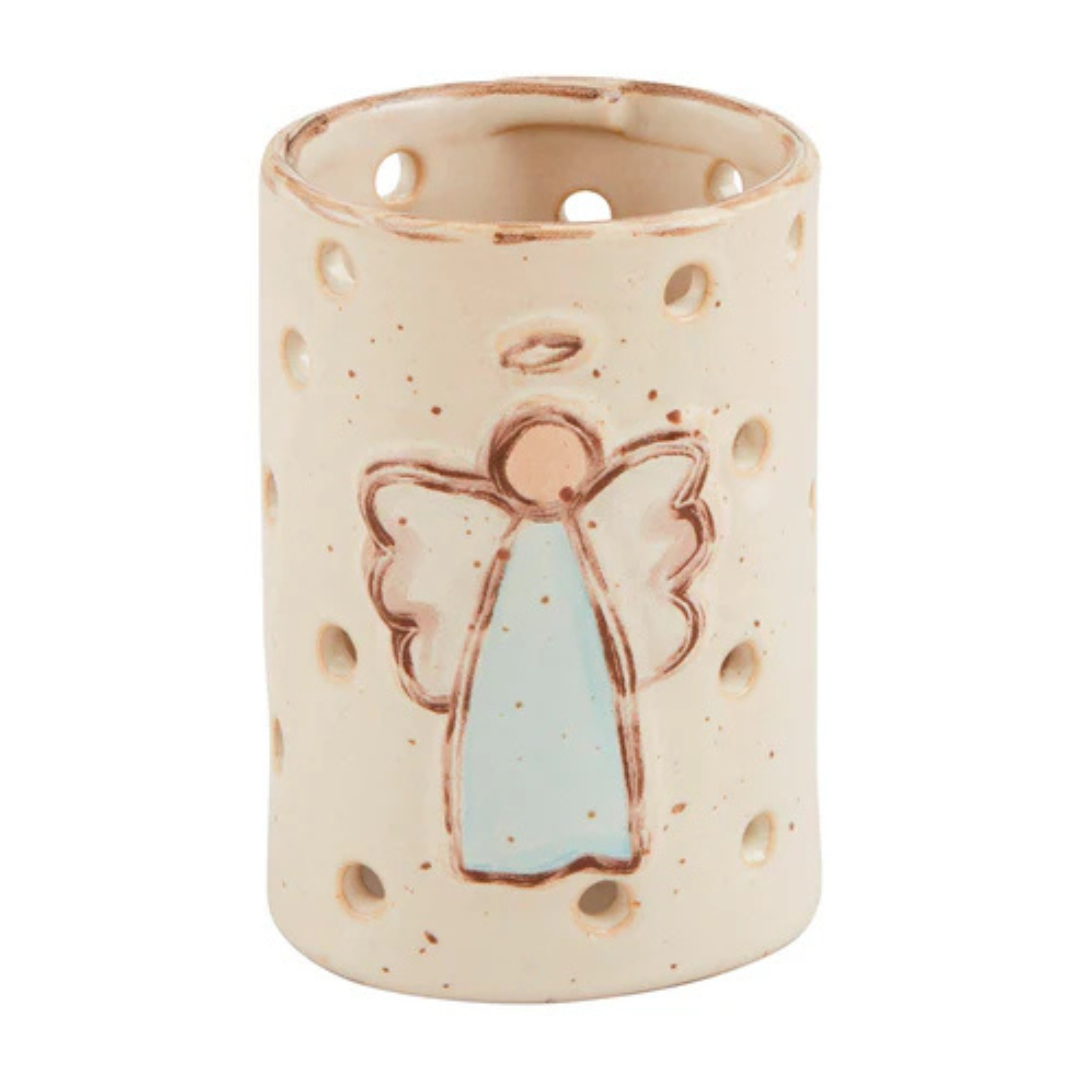 Mud Pie Farmhouse Angel Votive