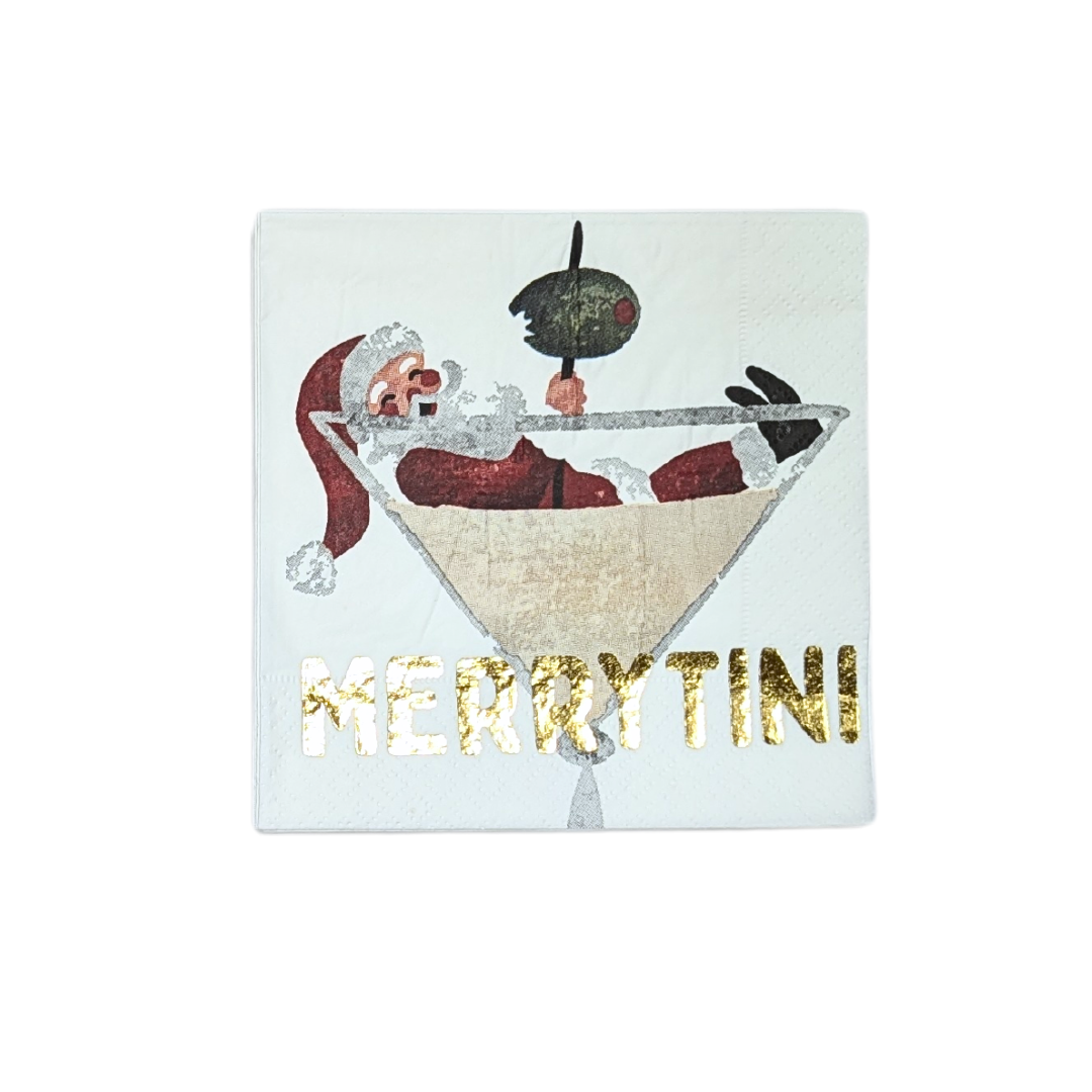 Mud Pie Holiday Bar Napkin