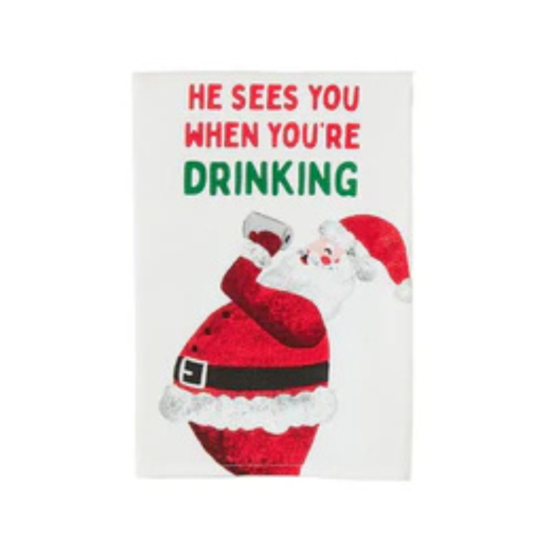 Mud Pie Holiday Bar Towel