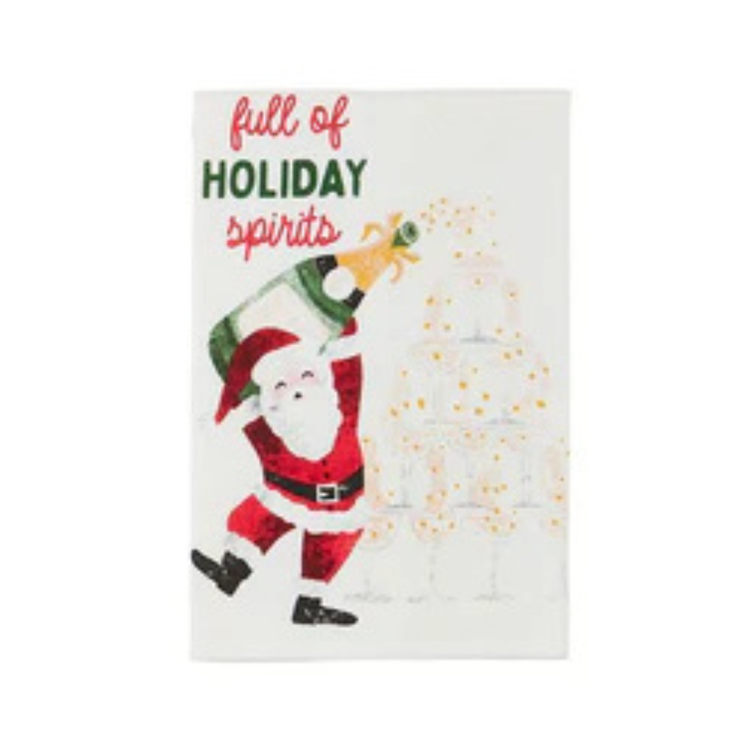 Mud Pie Holiday Bar Towel