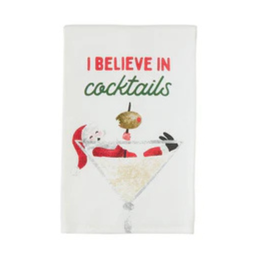 Mud Pie Holiday Bar Towel