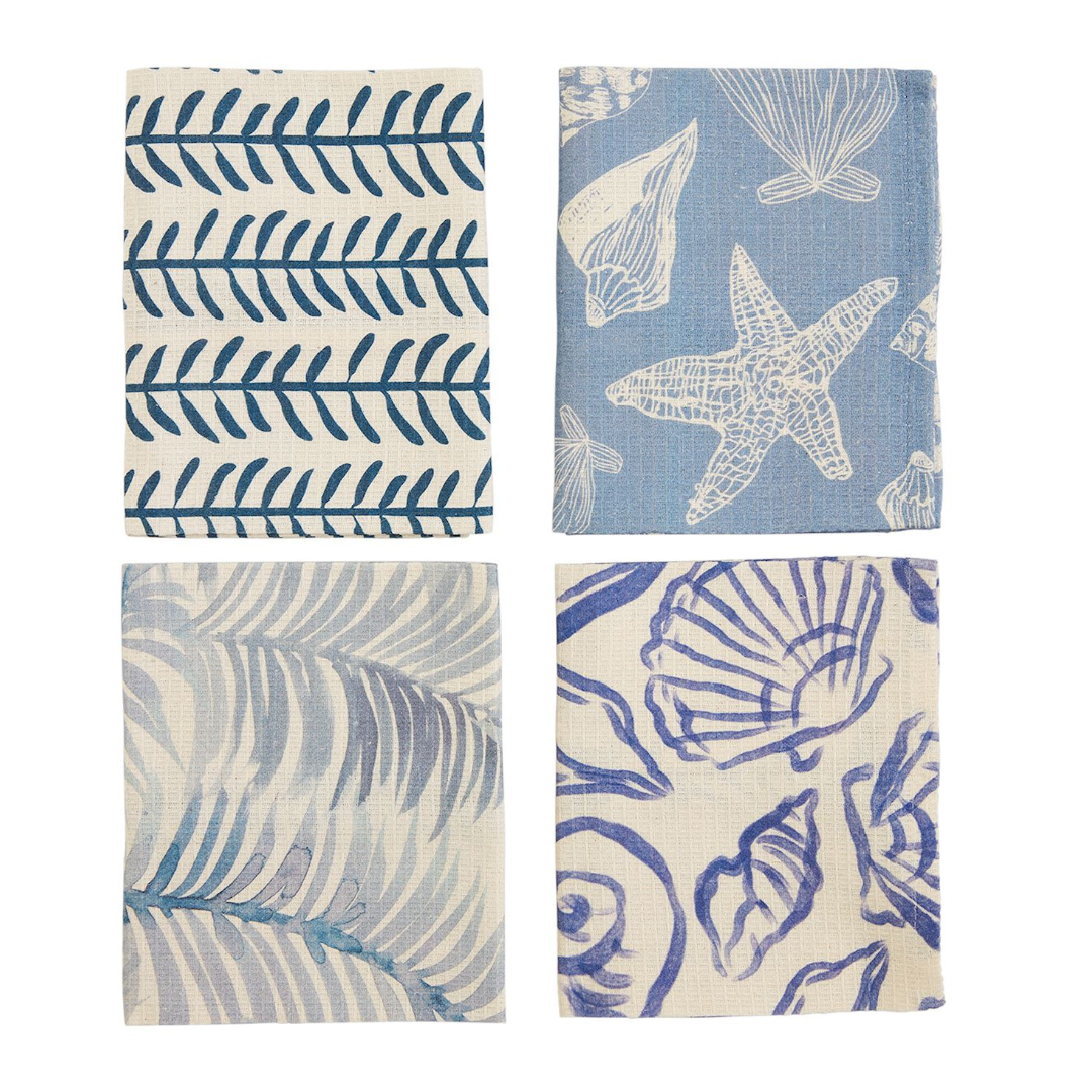 Mud Pie Blue & White Sea Towel