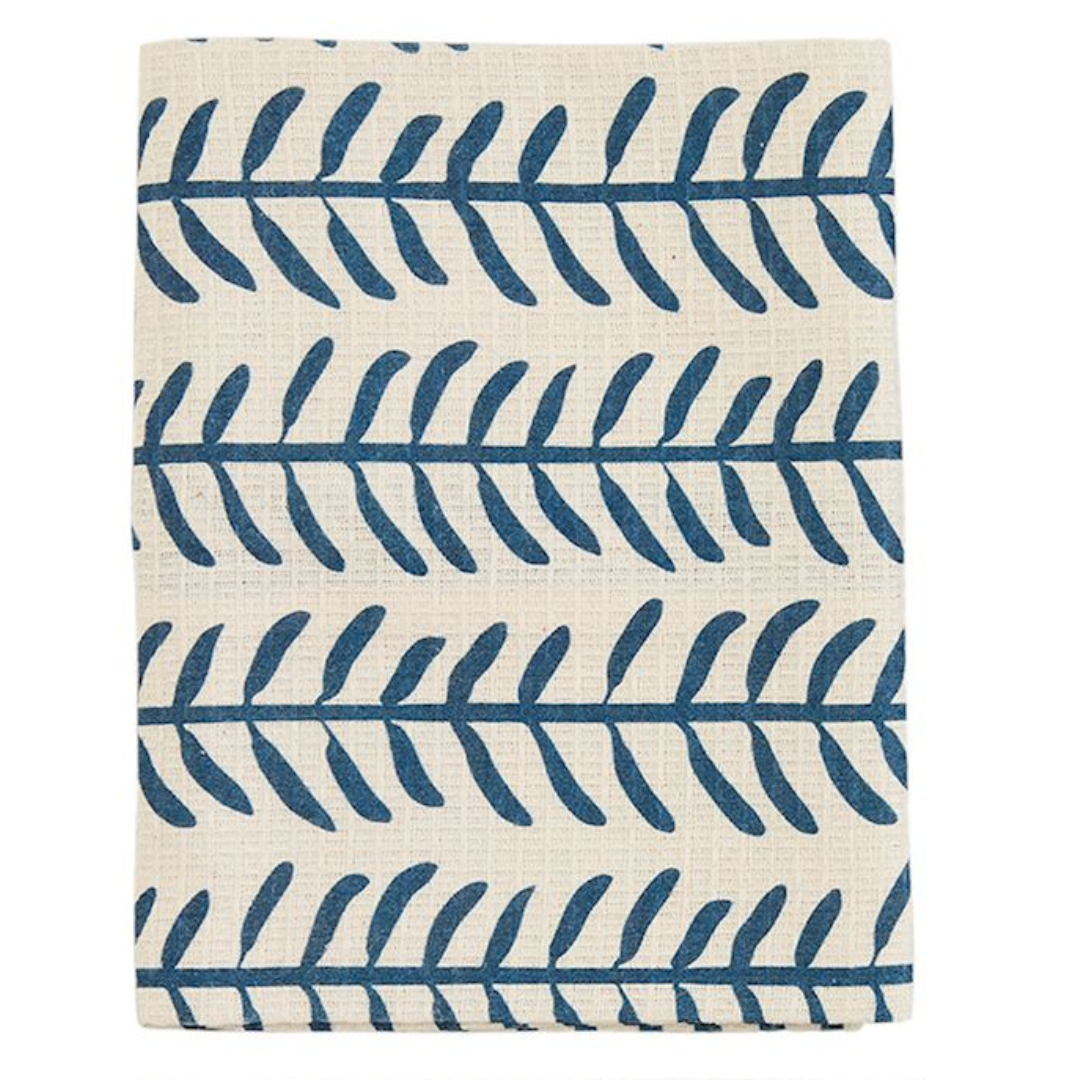 Mud Pie Blue & White Sea Towel