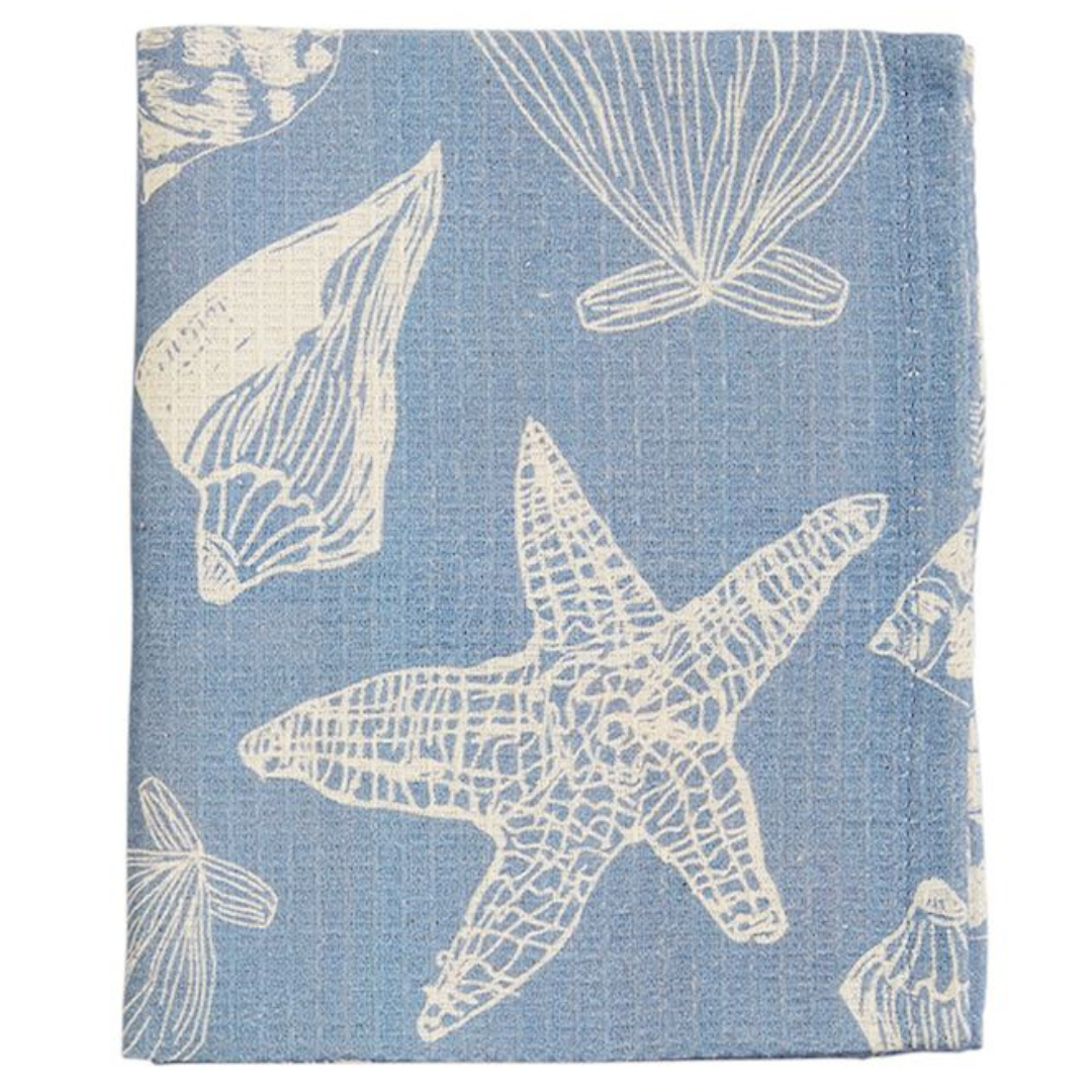 Mud Pie Blue & White Sea Towel