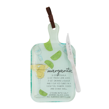 Mud Pie Margarita Glass Paddle Board Set - The Cottage