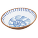 Mud Pie Shell Enamel Bowl Large - The Cottage