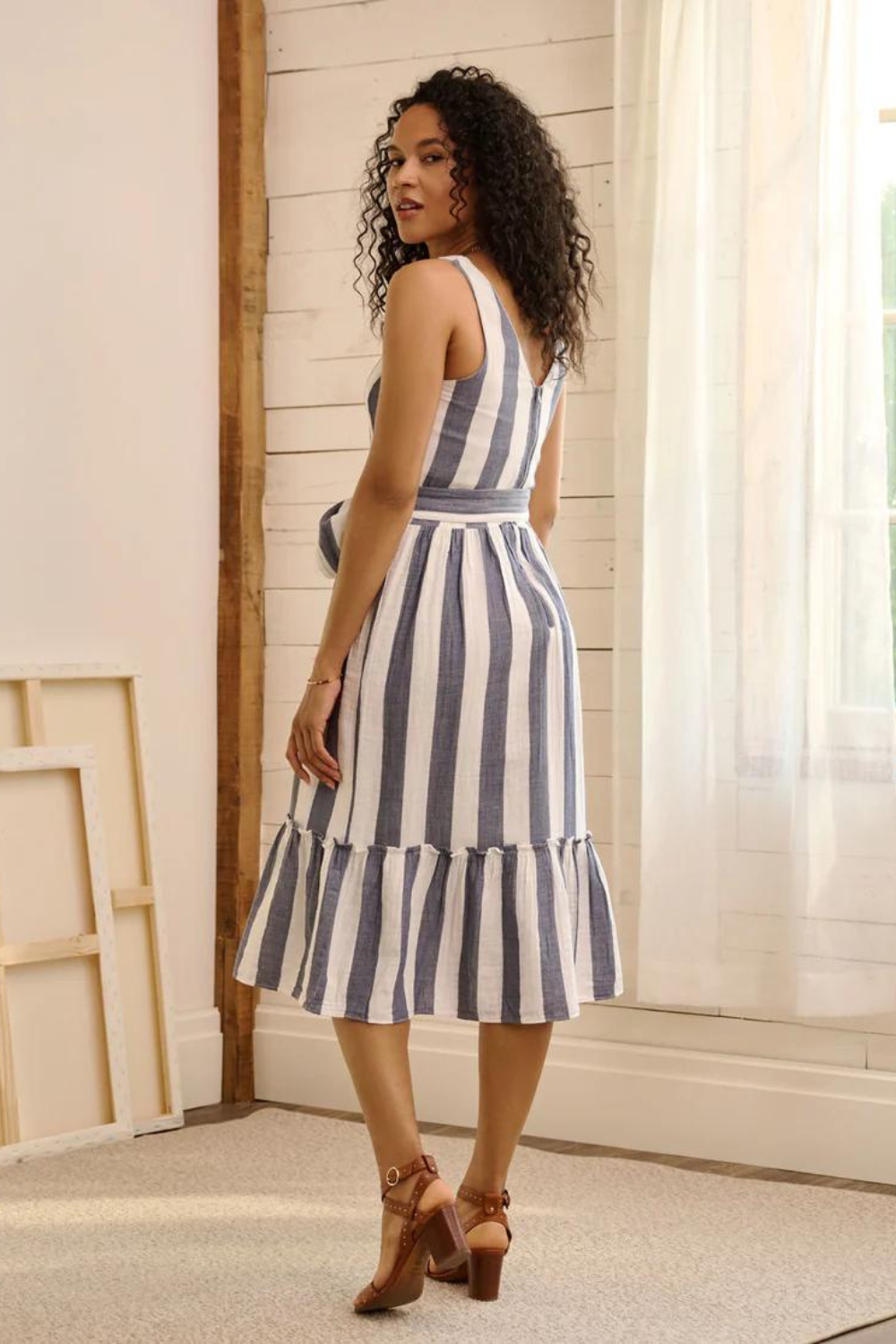 Hatley Sydney Midi Dress - Summer Stripes