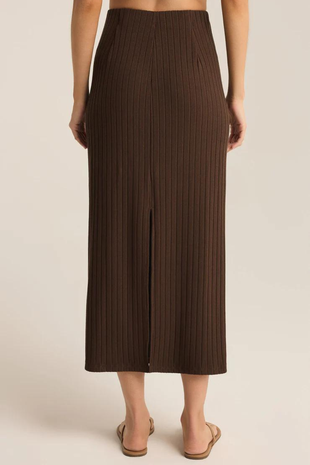 Z Supply Louisa Rib Midi Skirt