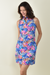 Southwind Apparel Avalon Placket Dress - Tropical Leaf - The Cottage