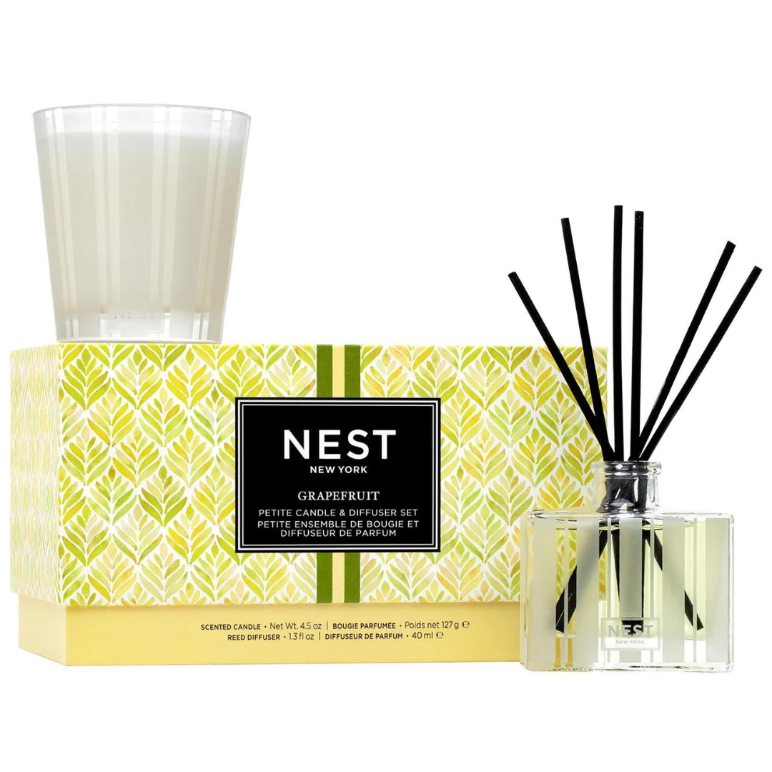 Nest Petite Candle & Diffuser Set - Grapefruit