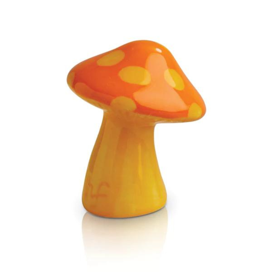 Nora Fleming Funky Fungi Mini - The Cottage