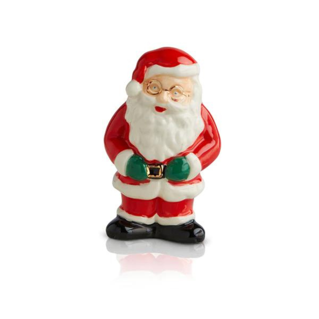 Nora Fleming Father Christmas Mini - The Cottage