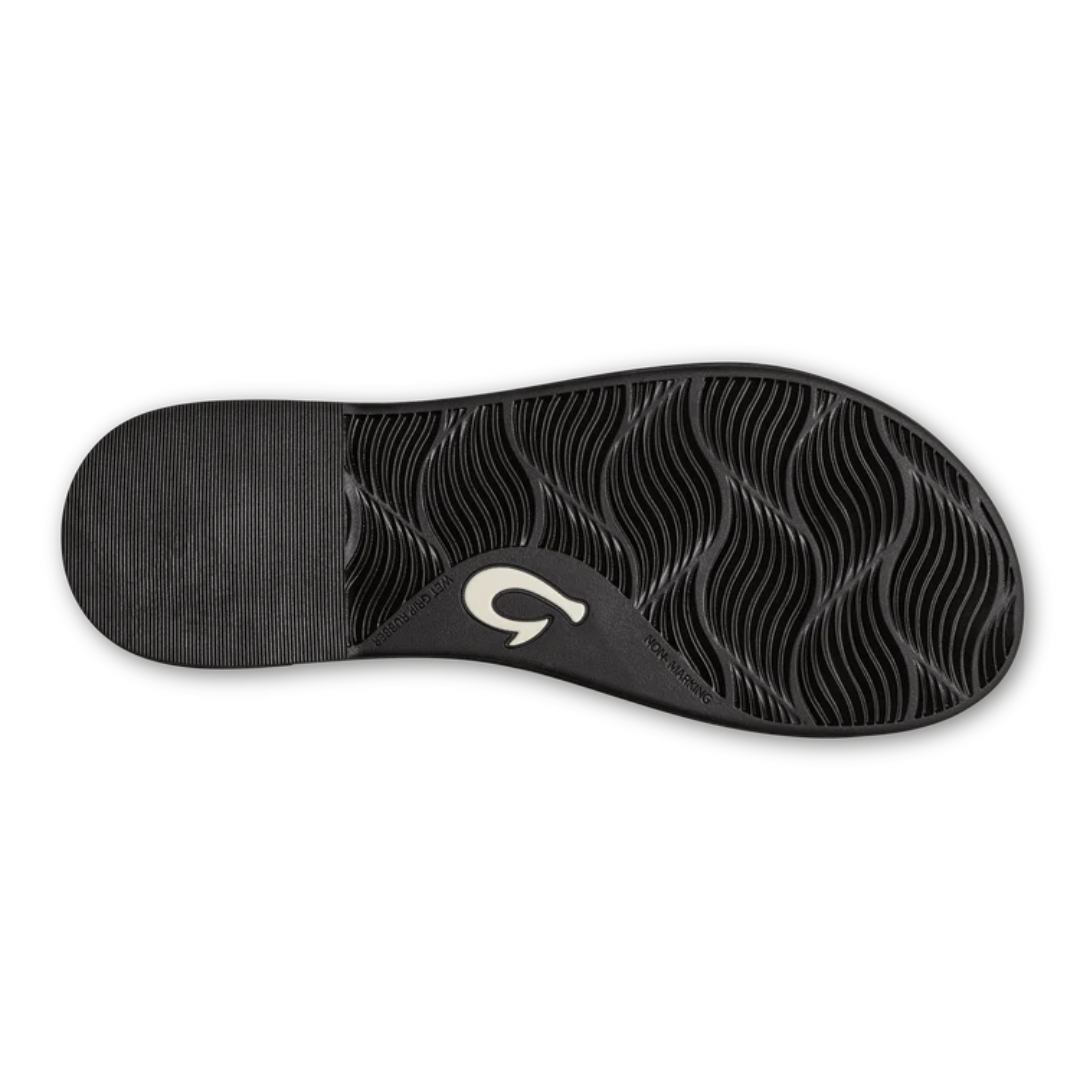 Olukai 'Aka Flip Flops - Black - The Cottage