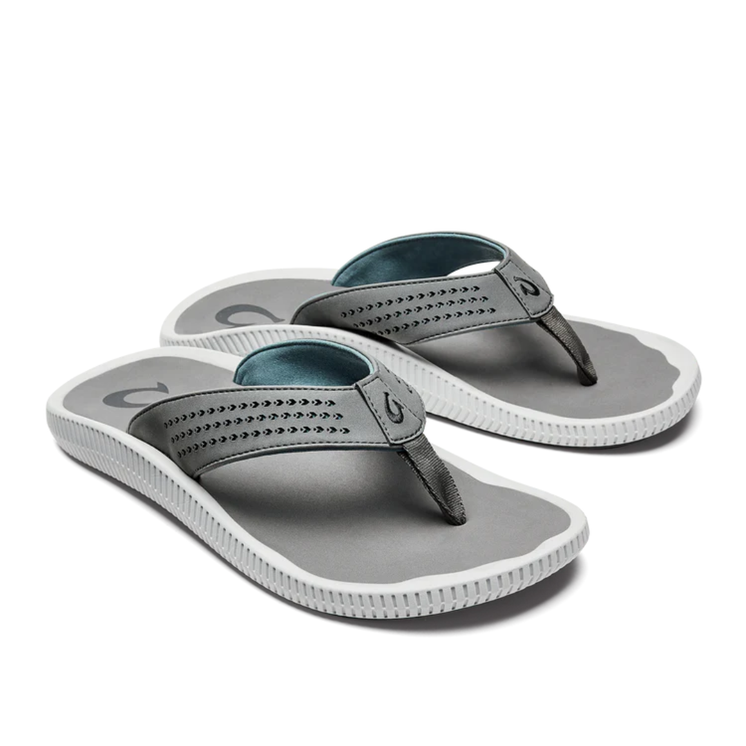 Olukai Ulele Flip Flops - Stone