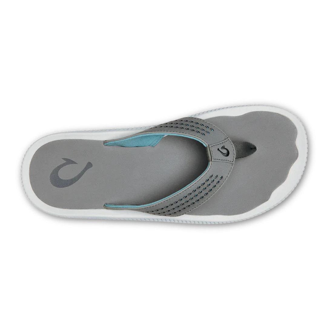 Olukai Ulele Flip Flops - Stone