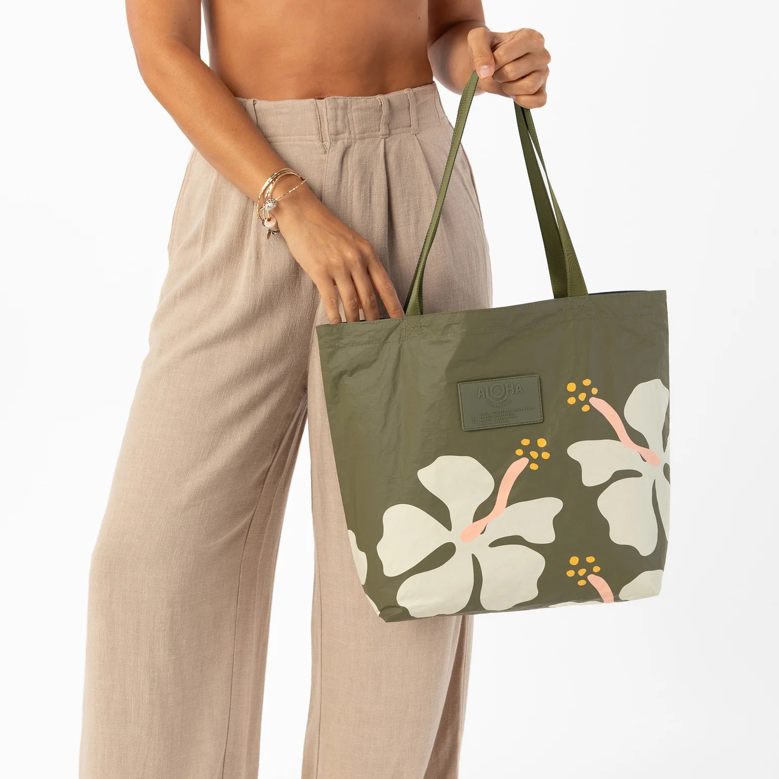 Aloha Reversible Tote - Sand Dollar Mo'orea